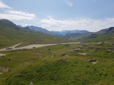 View from above the Col du Pourtalet