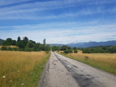 The road near Yugueros