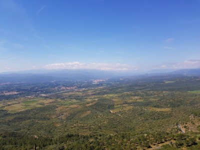 The view from the top of Forca Real