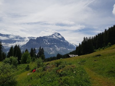 View 1 from just above the Bort cable car station