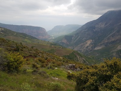 View from our lunch stop just outside Pteri