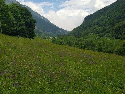 Our lunch stop in the Val d'Arma