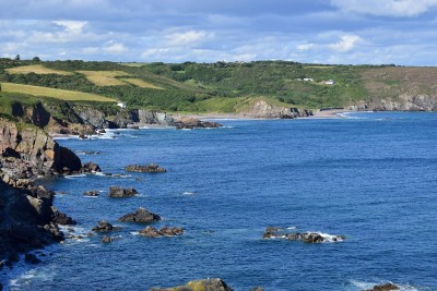 Looking towards Kennack Sands from near Carleon Cove 01.08.2020