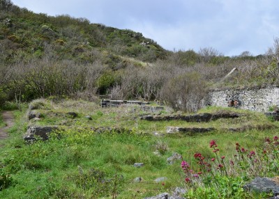 Serpentine factory ruins at Carleon Cove 21.05.2021