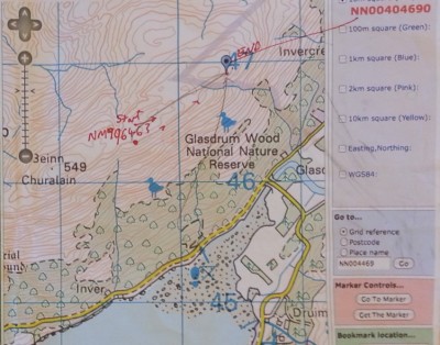 Glasdrum MR transect