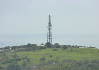 The famous transmitter from the car park I use.