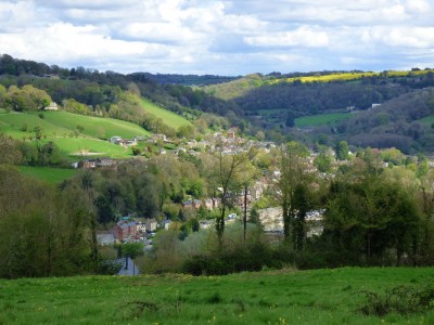The Golden Valley from Swellshill Bank