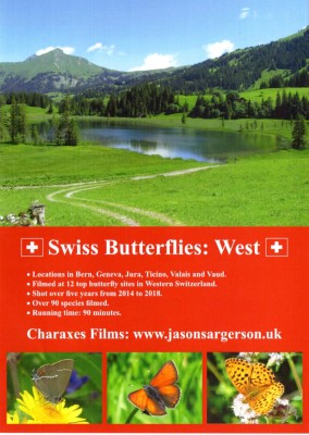 Swiss Butterflies West DVD back cover