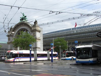 VBL, Lucerne, Hess Articulated Trolley, 10.06.19